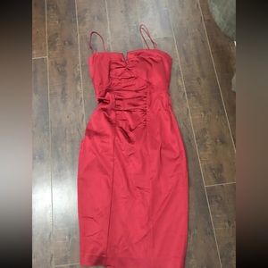 Nicole Miller Ruched Dress